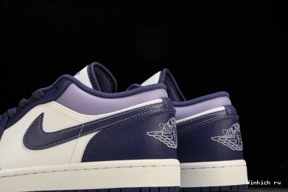 1 Purple “Covered Jordan Tones” Low 1030